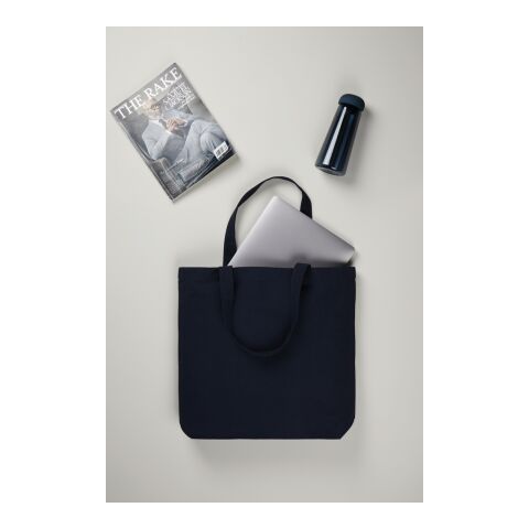 VINGA Hilo AWARE™ återvunnen canvas tote bag marinblå | Inget reklamtryck | Inte tillgängligt | Inte tillgängligt | Inte tillgängligt