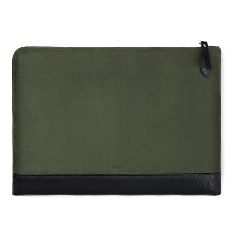 "VINGA Marlow RCS återvunnen polyester 16"" laptopfodral" grön-svart
