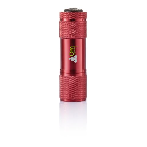 Ficklampa Quattro röd | Inget reklamtryck | Inte tillgängligt | Inte tillgängligt | Inte tillgängligt