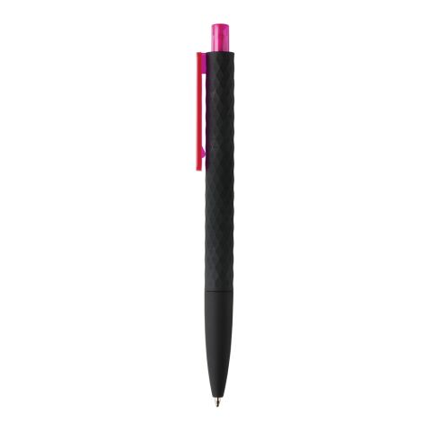X3 svart smooth touchpenna rosa-svart | Inget reklamtryck | Inte tillgängligt | Inte tillgängligt