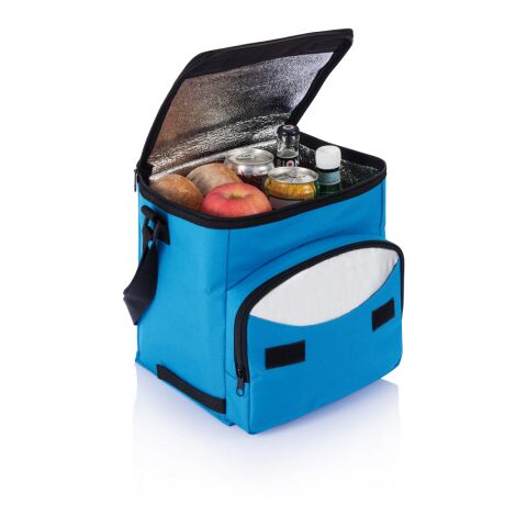 Kylväska Cooler PVC fri blå-silver | Inget reklamtryck | Inte tillgängligt | Inte tillgängligt