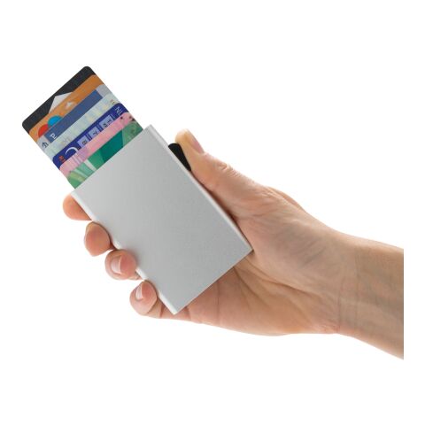 RFID korthållare i aluminium silver | Inget reklamtryck | Inte tillgängligt | Inte tillgängligt | Inte tillgängligt