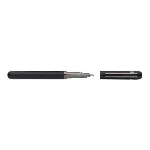 Aluminium rollerballpenna Bridger Svart | Inget reklamtryck | Inte tillgängligt | Inte tillgängligt