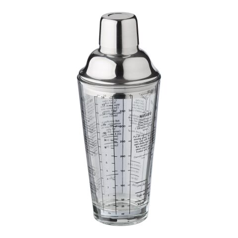 Cocktailshaker i glas (400 ml) Adela Transparent | Inget reklamtryck | Inte tillgängligt | Inte tillgängligt