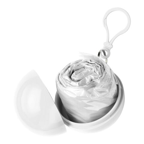 Regnponcho i plastboll Vit | Inget reklamtryck | Inte tillgängligt | Inte tillgängligt