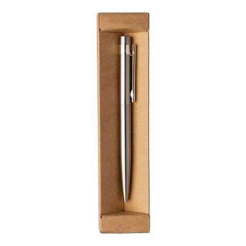 Recycled stainless steel twist ballpen Hannelore Silver | Inget reklamtryck | Inte tillgängligt | Inte tillgängligt