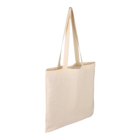Oeko-Tex cotton (140 gsm) shopping bag Leonard beige | Inget reklamtryck | Inte tillgängligt | Inte tillgängligt