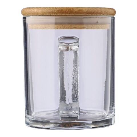 Recycled glass drinking mug 300 ml Ashley Transparent | Inget reklamtryck | Inte tillgängligt | Inte tillgängligt