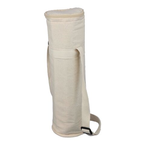 Recycled cotton (270 gsm) bottle cooler bag Eugene beige | Inget reklamtryck | Inte tillgängligt | Inte tillgängligt