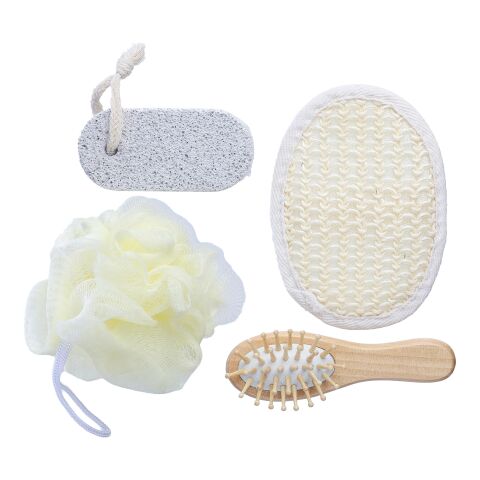 Cotton bathing set Jean beige | Inget reklamtryck | Inte tillgängligt | Inte tillgängligt