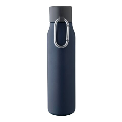 Recycled stainless steel drinking bottle (600 ml) Cassian Vit | Inget reklamtryck | Inte tillgängligt | Inte tillgängligt