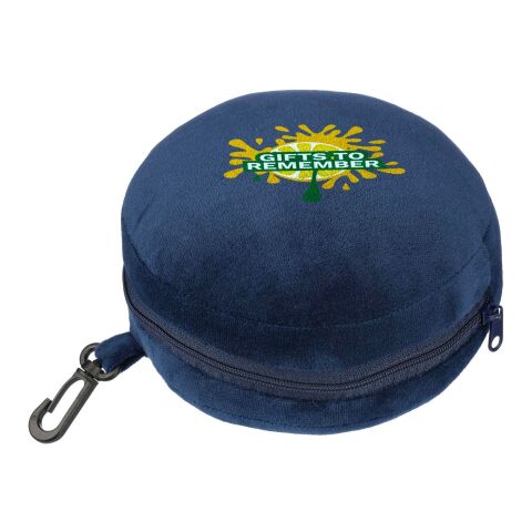 Polytester travel pillow Leontine Svart