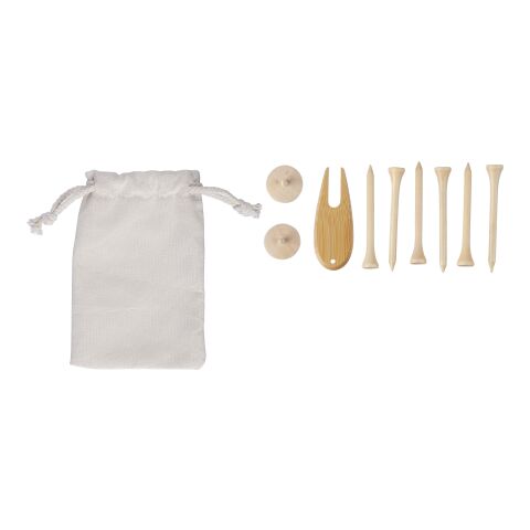 Wooden golf tees Nyssa Brun | Inget reklamtryck | Inte tillgängligt | Inte tillgängligt