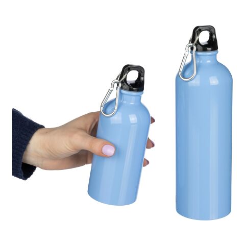 Recycled stainless steel single walled bottle (400 ml) Sable Lila | Inget reklamtryck | Inte tillgängligt | Inte tillgängligt