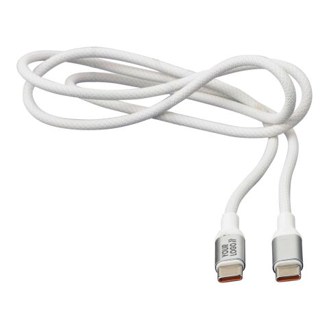 Nylon charging cable Jacob Svart | Inget reklamtryck | Inte tillgängligt | Inte tillgängligt