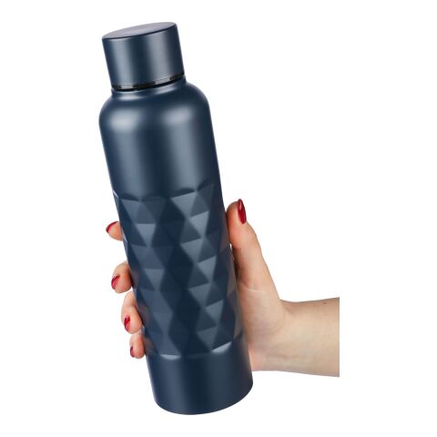 Recycled stainless steel single-walled drinking bottle (800 ml) Talin Grå | Inget reklamtryck | Inte tillgängligt | Inte tillgängligt