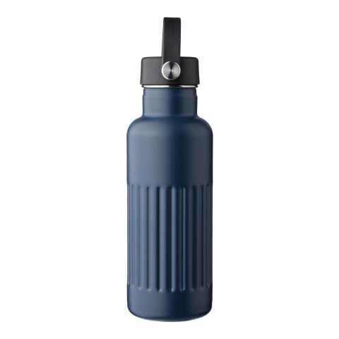 Recycled stainless steel double-walled drinking bottle (500 ml) Lior Grå | Inget reklamtryck | Inte tillgängligt | Inte tillgängligt