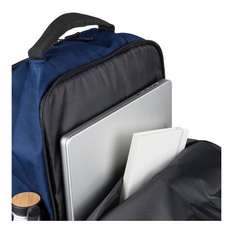 rPET (300D) polyester Ocean Bound backpack Tova Svart | Inget reklamtryck | Inte tillgängligt | Inte tillgängligt