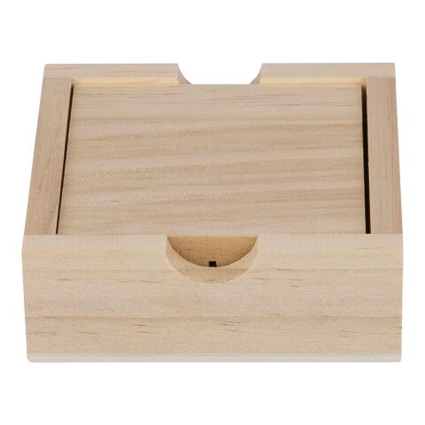 Pine wooden mini Sudoku set Kenza Brun | Inget reklamtryck