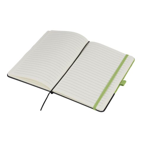 rPET polyester A5 notebook Yuna limegrön | Inget reklamtryck