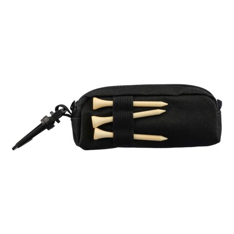 rPET golf set Aruna Svart | Inget reklamtryck