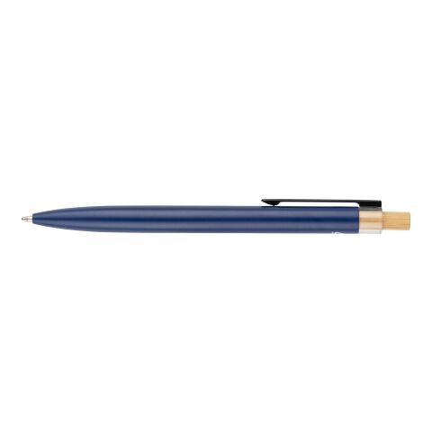 Recycled aluminium lacquered push ballpen Maren Svart