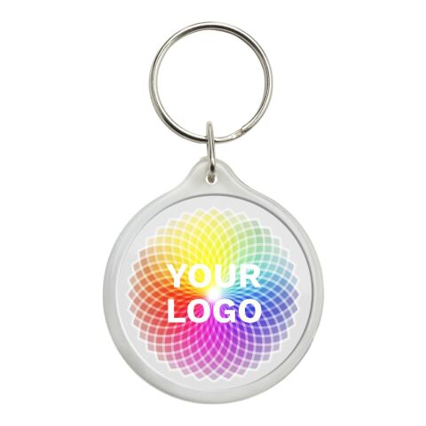 Nyckelring Rund Transparent | Inget reklamtryck | Inte tillgängligt | Inte tillgängligt
