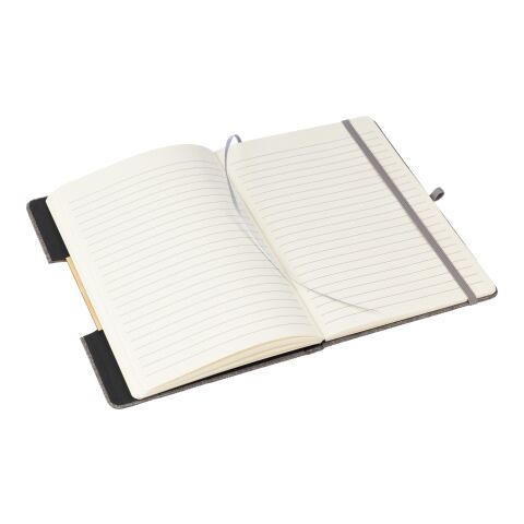 rPET (300D) notebook A5 Ernst Grå | Inget reklamtryck | Inte tillgängligt | Inte tillgängligt