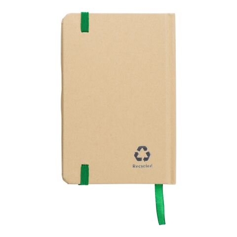 Recycled paper notebook (A6) John limegrön | Inget reklamtryck | Inte tillgängligt | Inte tillgängligt