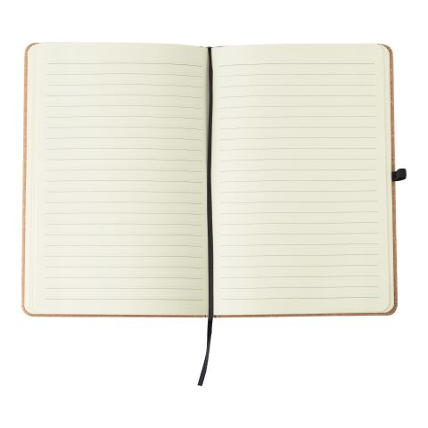 Recycled leather notebook (A5) Gianna Svart | Inget reklamtryck | Inte tillgängligt | Inte tillgängligt