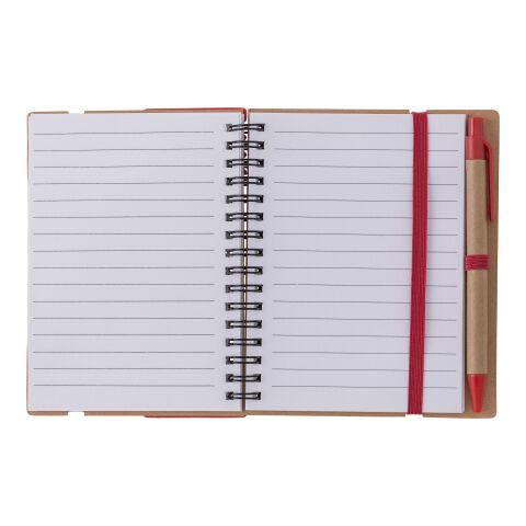 Recycled paper notebook Angela Röd | Inget reklamtryck | Inte tillgängligt | Inte tillgängligt