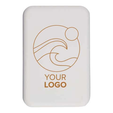 Recycled wireless charger powerbank Meno Svart | Inget reklamtryck | Inte tillgängligt | Inte tillgängligt