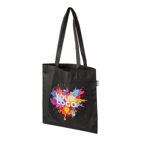 Recycled nonwoven (80 gsm) shopping bag Vian Orange | Inget reklamtryck | Inte tillgängligt | Inte tillgängligt