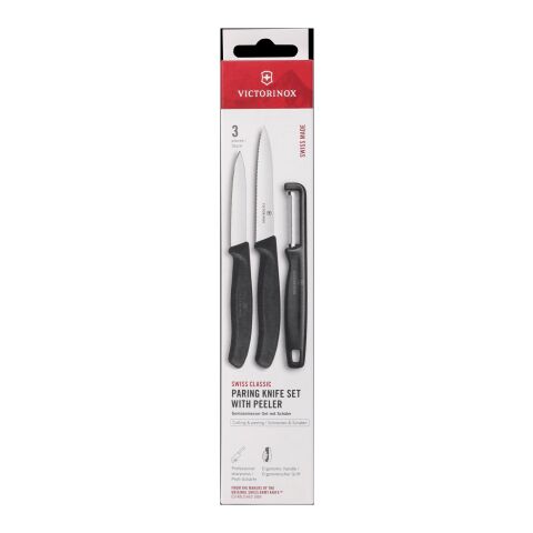 Victorinox kitchen set Swiss Classic | 3 items Svart