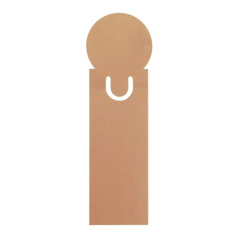 Bookmark Clay | Recycled cardboard Brun