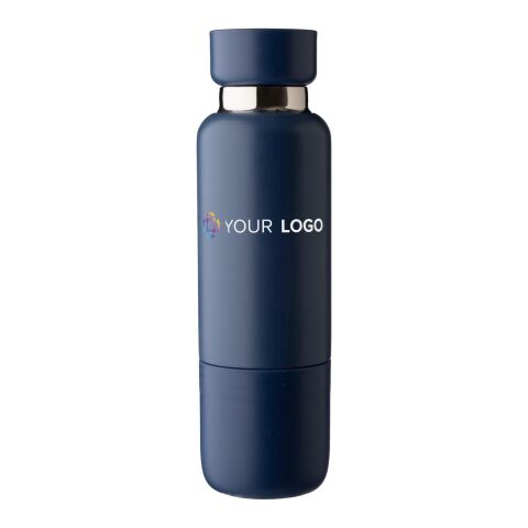 Stainless steel double-walled bottle (500 ml) Lieselotte Grå
