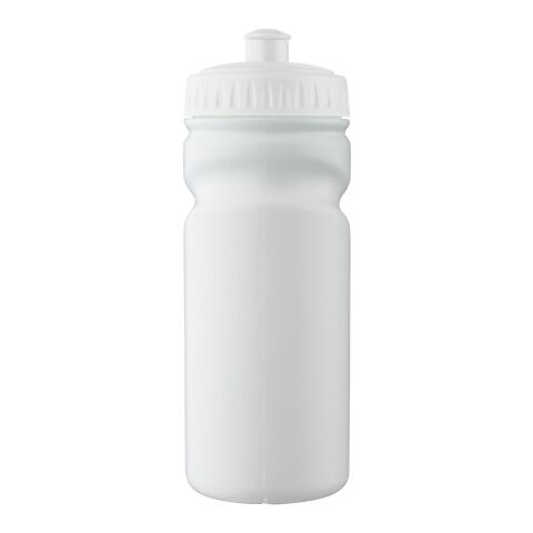 Återvinningsbar vattenfaska i HDPE (500 ml) Vit
