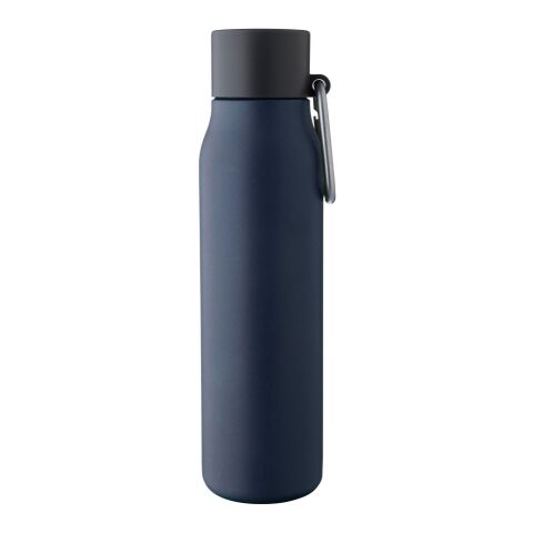 Recycled stainless steel drinking bottle (600 ml) Cassian Blå
