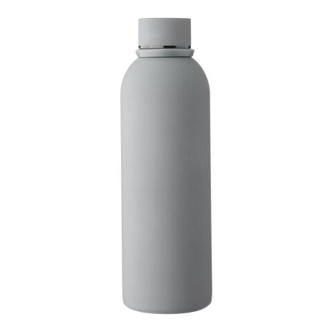Recycled stainless steel double-walled drinking bottle (500 ml) Sena Grå