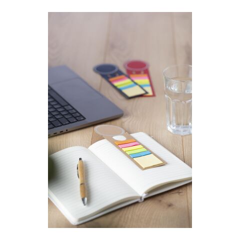 Bokmärke med notislappar Blå | Inget reklamtryck | Inte tillgängligt | Inte tillgängligt