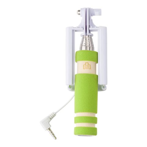 Selfiepinne med EVA-handtag, limegrön | Inget reklamtryck | Inte tillgängligt | Inte tillgängligt