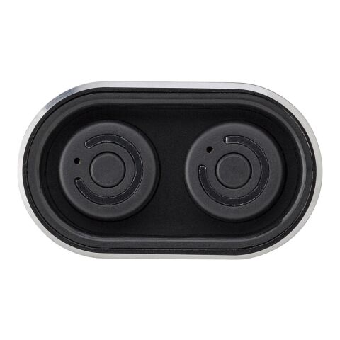 Laddare med två trådlösa öronsnäckor Svart | Inget reklamtryck | Inte tillgängligt | Inte tillgängligt