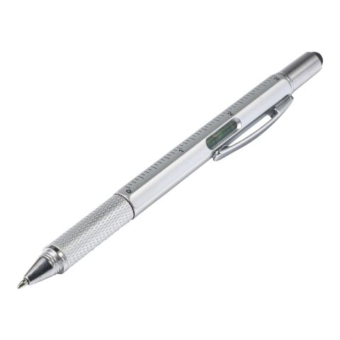 Multifunktionell kulspetspenna Silver | Inget reklamtryck | Inte tillgängligt | Inte tillgängligt