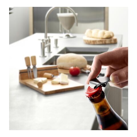 Nyckelring i metall med öppnare Silver | Inget reklamtryck | Inte tillgängligt | Inte tillgängligt