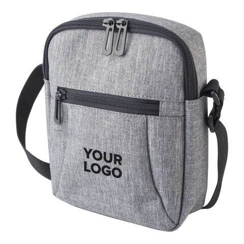 Polyester shoulder bag Grå | Inget reklamtryck | Inte tillgängligt | Inte tillgängligt