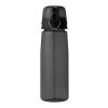 Capri sportflaska Transparent svart