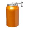 Tao flask- och burköppnare med nyckelring av RCS-återvunnen aluminium Silver