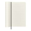 Moleskine 100% VEGEA® Boa L anteckningsbok med mjukt omslag – linjerad Svart