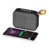Fashion Bluetooth®-högtalare i tyg Standard | Grå | Inget reklamtryck | Inte tillgängligt | Inte tillgängligt