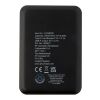 Asama 5 000 mAh Type C-powerbank i återvunnen plast Svart